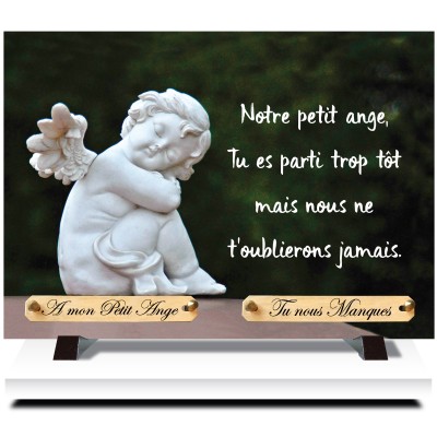 Plaque Funéraire "Petit Ange"